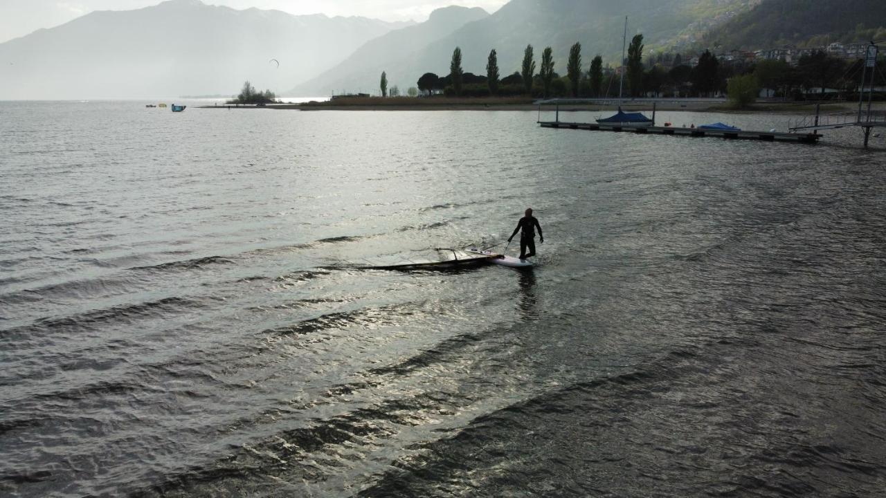 Camping Hotel Au Lac De Como Sorico Esterno foto