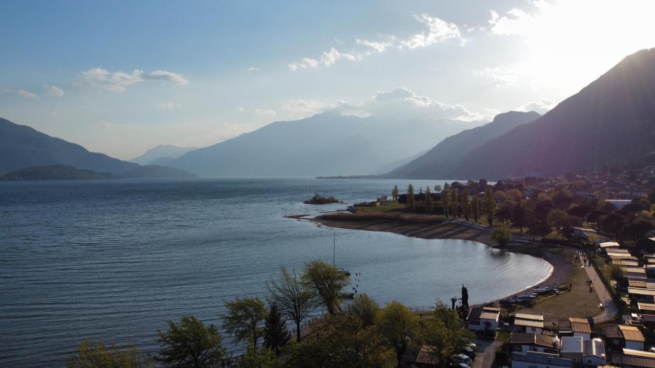 Camping Hotel Au Lac De Como Sorico Esterno foto